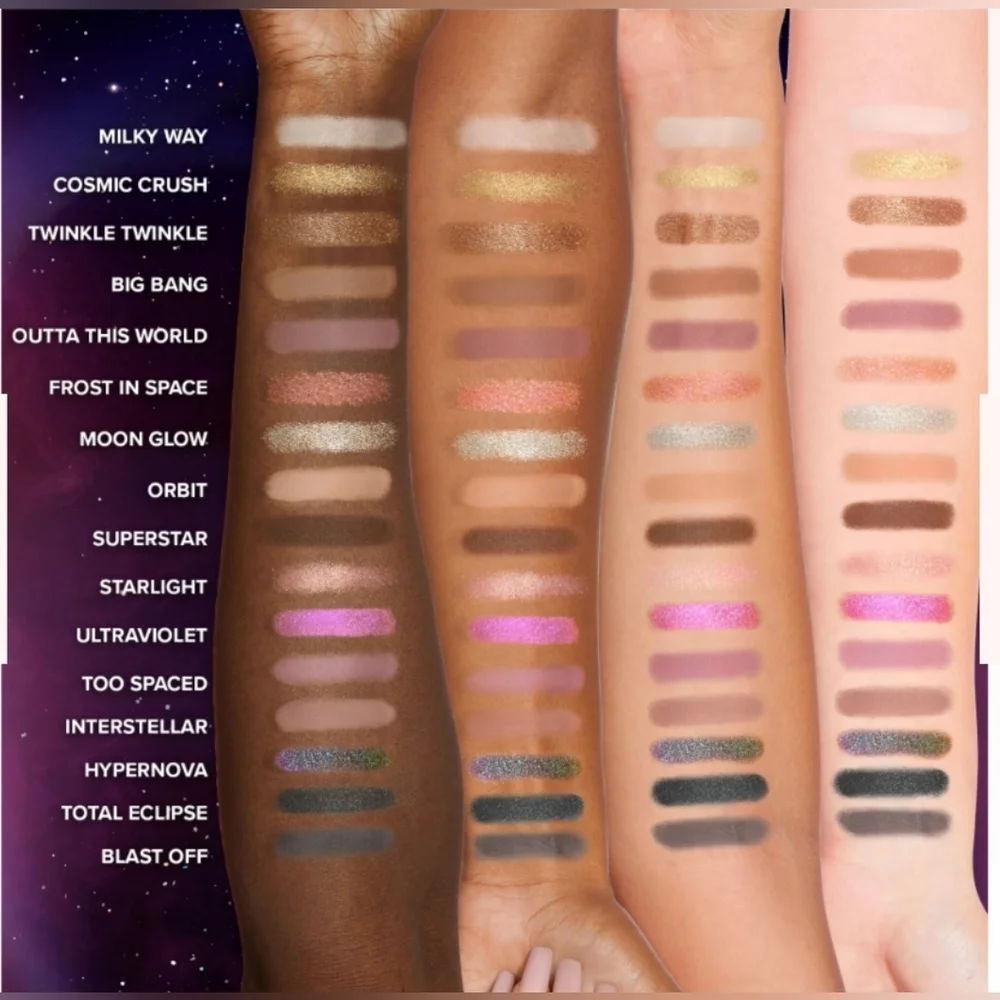 Too Faced Cosmic Crush Eyeshadow Palette, NIB